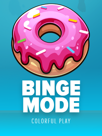 Игровая обложка Binge Mode в каталоге Stake